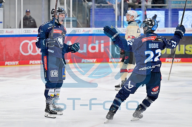 Eishockey, Herren, DEL, Saison 2024-2025, Playoffs Viertelfinale, Spiel 5, ERC Ingolstadt - Nürnberg Ice Tigers, 26.03.2025