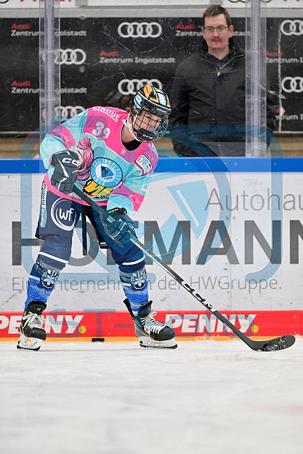 Eishockey, Frauen, DFEL, Playoffs, Finale, Spiel 1, Saison 2023-2024, ERC Ingolstadt - ECDC Memmingen Indians, 16.03.2024