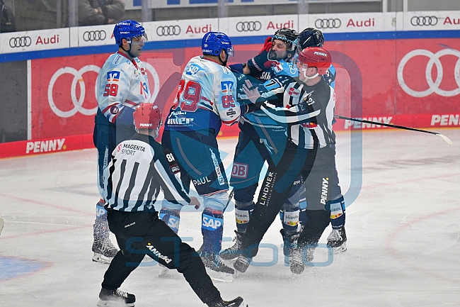 Eishockey, Herren, DEL, Saison 2022-2023, Playoff-Halbfinale - Spiel 1, ERC Ingolstadt - Adler Mannheim, 31.03.2023
