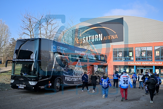 Eishockey, Herren, DEL, Saison 2025-2026, Spiel 21, ERC Ingolstadt - Pinguins Bremerhaven, 23.11.2025
