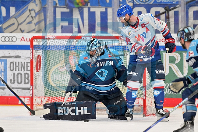 Eishockey, Herren, DEL, Saison 2022-2023, Playoff-Halbfinale - Spiel 3, ERC Ingolstadt - Adler Mannheim, 04.04.2023