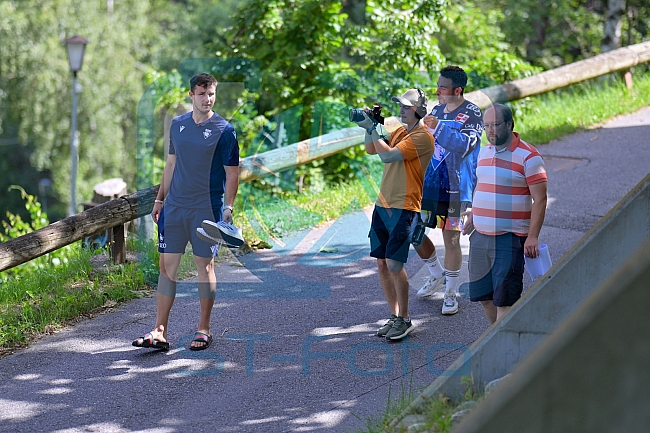 Eishockey, Herren, DEL, Saison 2023-2024, Vinschgau Cup, ERC Ingolstadt - Making-of MediaMarkt & Saturn Videos, 24.08.2023