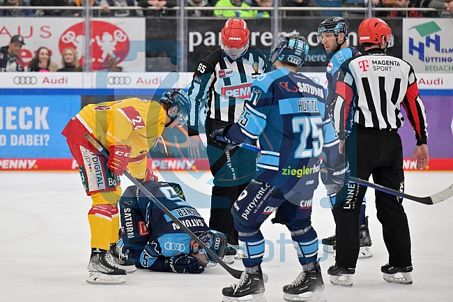 Eishockey, Herren, DEL, Saison 2022-2023, Playoff-Viertelfinale - Spiel 3, ERC Ingolstadt - Düsseldorfer EG, 19.03.2023