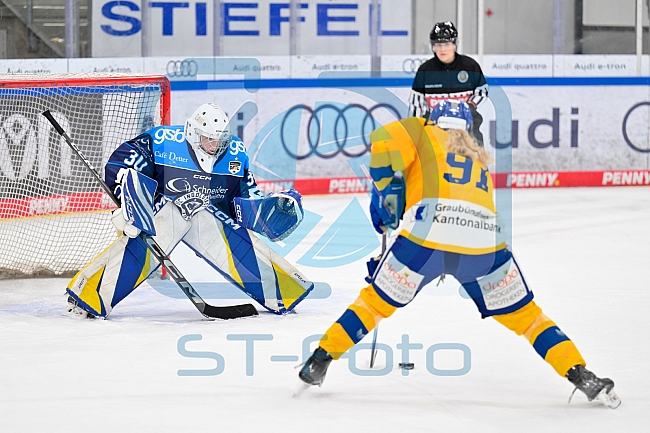 Eishockey, Frauen, DFEL, Saison 2025-2026, Testspiel, ERC Ingolstadt - HC Davos, 14.02.2026