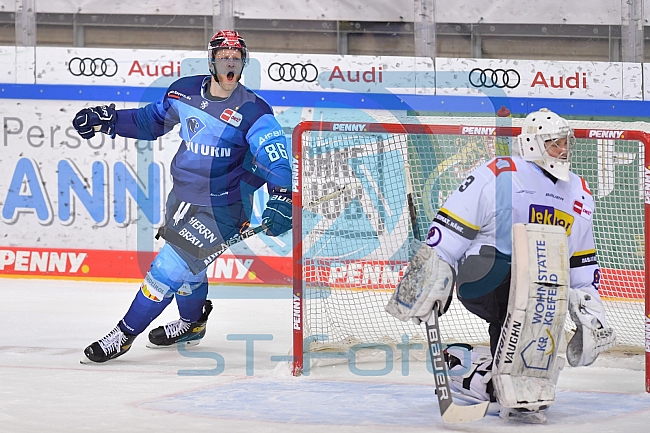 Eishockey, Herren, DEL, Saison 2020-2021, ERC Ingolstadt - Krefeld Pinguine, 22.03.2021
