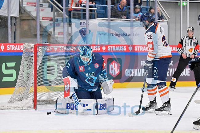 Eishockey, Mens, CHL, Season 2023-2024, ERC Ingolstadt - Växjö Lakers, 14.11.2023