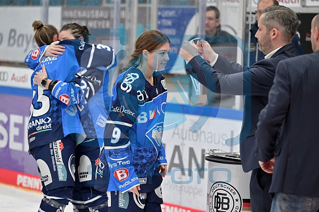 Eishockey, Frauen, DFEL, Playoffs, Finale, Spiel 3, Saison 2023-2024, ERC Ingolstadt - ECDC Memmingen Indians, 23.03.2024