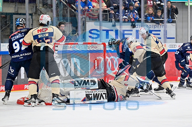 Eishockey, Herren, DEL, Saison 2024-2025, Playoffs Viertelfinale, Spiel 5, ERC Ingolstadt - Nürnberg Ice Tigers, 26.03.2025