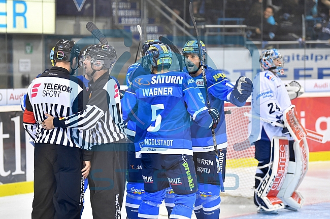ERC Ingolstadt vs Iserlohn Roosters, Eishockey, DEL, Deutsche Eishockey Liga, Spieltag 9, 03.10.2017