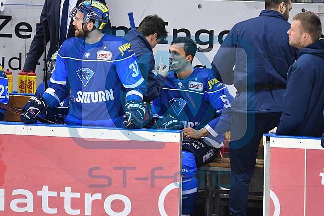 ERC Ingolstadt vs Adler Mannheim, Eishockey, DEL, Deutsche Eishockey Liga, Playoffs, Spiel 1, 14.03.2018