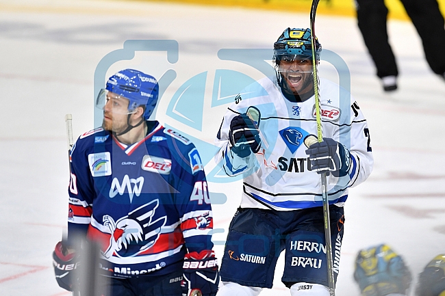 Adler Mannheim vs ERC Ingolstadt, Eishockey, DEL, Deutsche Eishockey Liga, Playoffs, Spiel 2, 16.03.2018