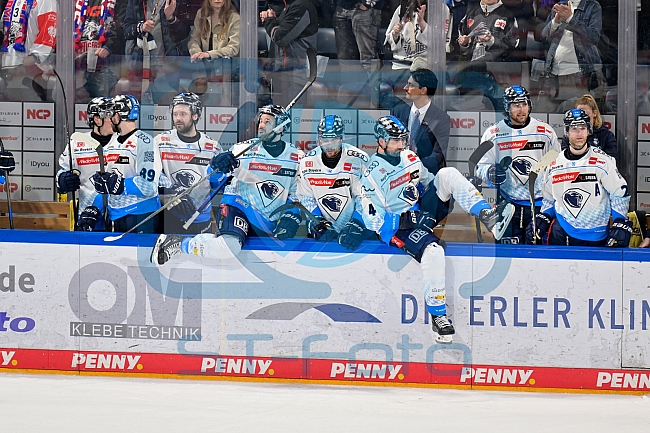 Eishockey, Herren, DEL, Saison 2024-2025, Playoffs Viertelfinale, Spiel 6, Nürnberg Ice Tigers - ERC Ingolstadt, 28.03.2025