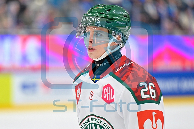 Hockey, Mens, CHL, Season 2025-2026, Quarter-Finals, ERC Ingolstadt - Frölunda Gothenburg, 02.12.2025