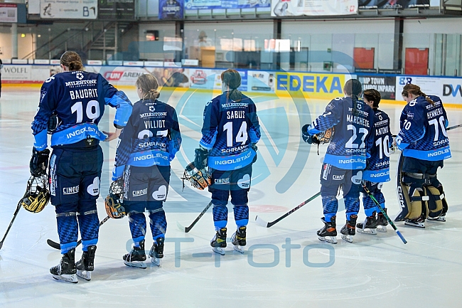 Eishockey, Frauen, DFEL, Saison 2024-2025, ERC Ingolstadt - HK Budapest Roster, 12.01.2025
