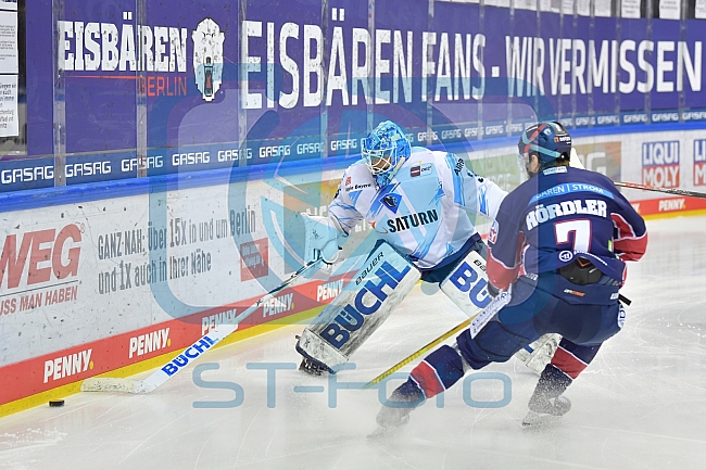 Playoffs, Halbfinale, Eishockey, Herren, DEL, Saison 2020-2021, Eisbären Berlin - ERC Ingolstadt, 30.04.2021