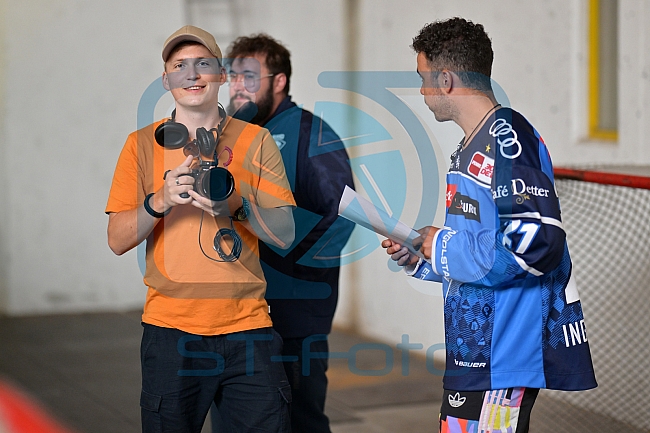 Eishockey, Herren, DEL, Saison 2023-2024, Vinschgau Cup, ERC Ingolstadt - Making-of MediaMarkt & Saturn Videos, 24.08.2023