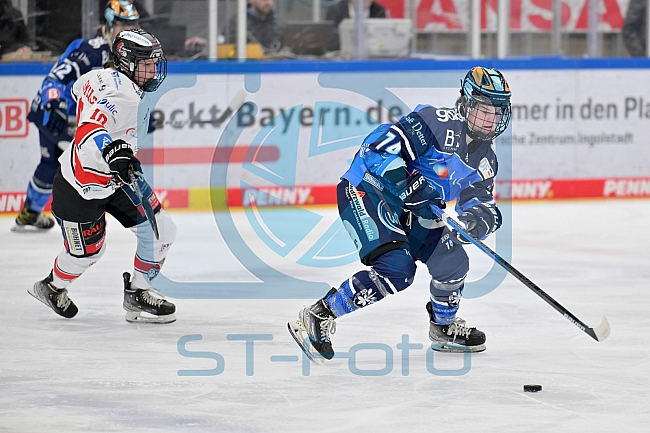 Eishockey, Frauen, DFEL, Playoffs, Finale, Spiel 1, Saison 2023-2024, ERC Ingolstadt - ECDC Memmingen Indians, 16.03.2024