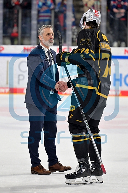 Eishockey, Herren, DEL, Saison 2024-2025, Playoffs Viertelfinale, Spiel 6, Nürnberg Ice Tigers - ERC Ingolstadt, 28.03.2025