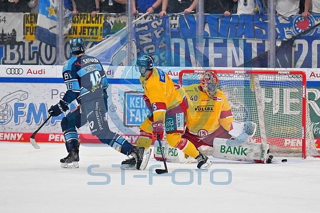 Eishockey, Herren, DEL, Saison 2022-2023, Playoff-Viertelfinale - Spiel 5, ERC Ingolstadt - Düsseldorfer EG, 24.03.2023