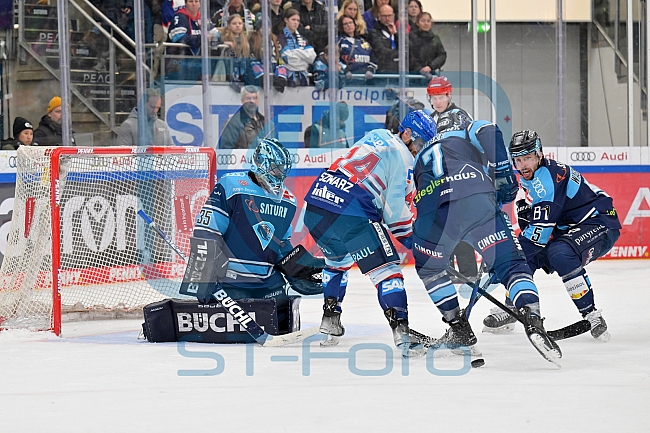 Eishockey, Herren, DEL, Saison 2022-2023, Playoff-Halbfinale - Spiel 3, ERC Ingolstadt - Adler Mannheim, 04.04.2023