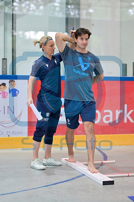 Eishockey, Herren, DEL, Saison 2023-2024, Vorbereitung, ERC Ingolstadt - Leistungstest, 05.08.2023