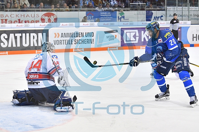 ERC Ingolstadt vs Adler Mannheim, Eishockey, DEL, Deutsche Eishockey Liga, Playoffs, Spiel 1, 14.03.2018