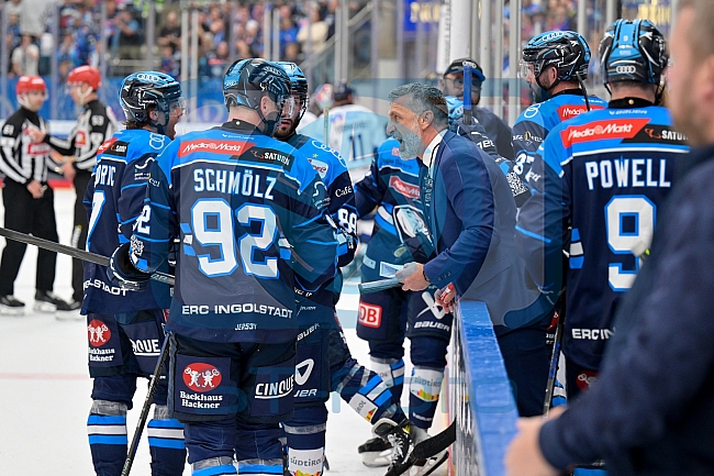 Eishockey, Herren, DEL, Saison 2025-2026, Playoffs Halbfinale, Spiel 1, ERC Ingolstadt - Iserlohn Roosters, 12.09.2025