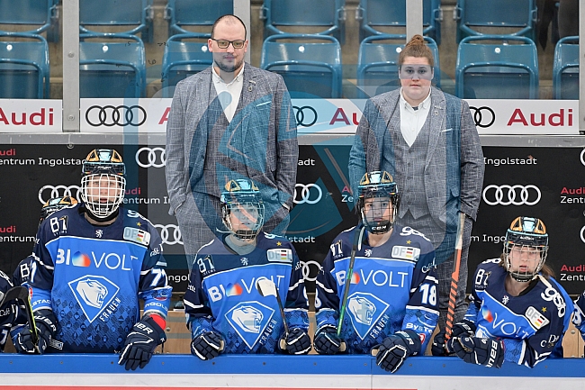 Eishockey, Frauen, DFEL, Playoffs, Finale, Spiel 1, Saison 2023-2024, ERC Ingolstadt - ECDC Memmingen Indians, 16.03.2024