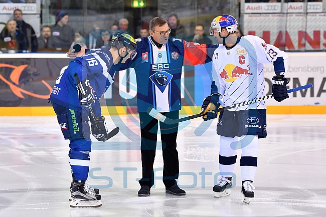 ERC Ingolstadt vs EHC Red Bull Muenchen, Eishockey, DEL, Deutsche Eishockey Liga, Spieltag 47, 12.02.2017