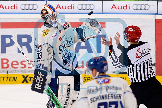 ERC Ingolstadt - Straubing Tigers, Eishockey, DEL, Deutsche Eishockey Liga, Preplayoff, Spiel 1, 09.03.2016