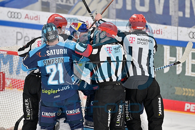 Eishockey, Herren, DEL, Saison 2022-2023, Playoff-Finale - Spiel 4, ERC Ingolstadt - EHC Red Bull München, 21.04.2023