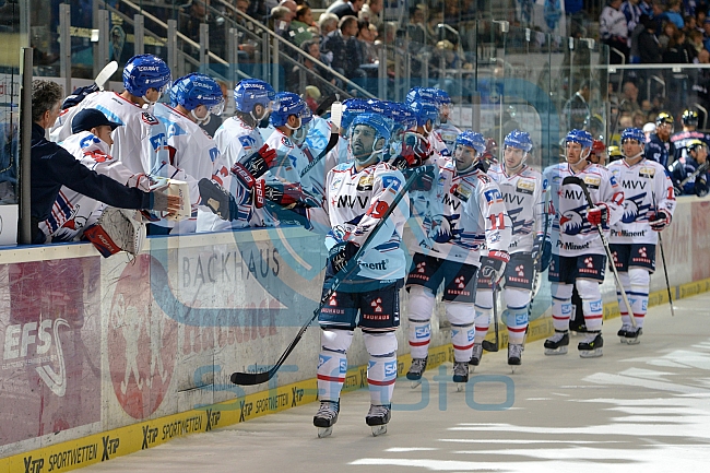 ERC Ingolstadt vs Adler Mannheim, Eishockey, DEL, Deutsche Eishockey Liga, Spieltag 2, 13.09.2015