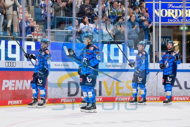 Eishockey, Herren, DEL, Saison 2025-2026, Spiel 7, ERC Ingolstadt - Straubing Tigers, 03.10.2025