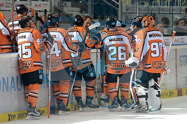 ERC Ingolstadt vs Grizzlys Wolfsburg, Eishockey, DEL, Deutsche Eishockey Liga, 18.10.2015