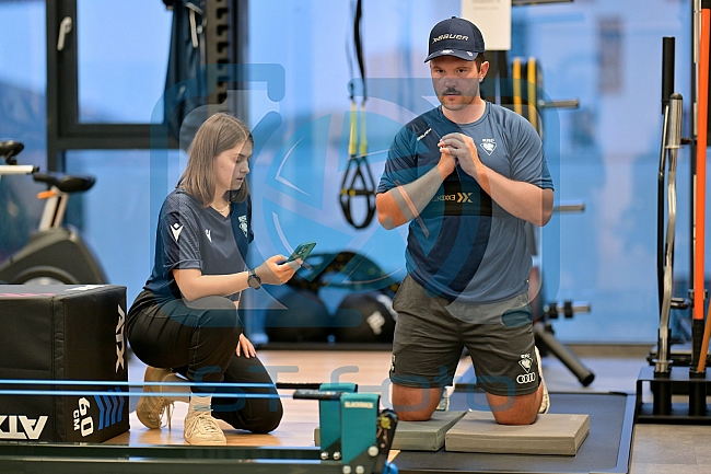 Eishockey, Herren, DEL, Saison 2025-2026, ERC Ingolstadt - Fitnesstests, 02.08.2025