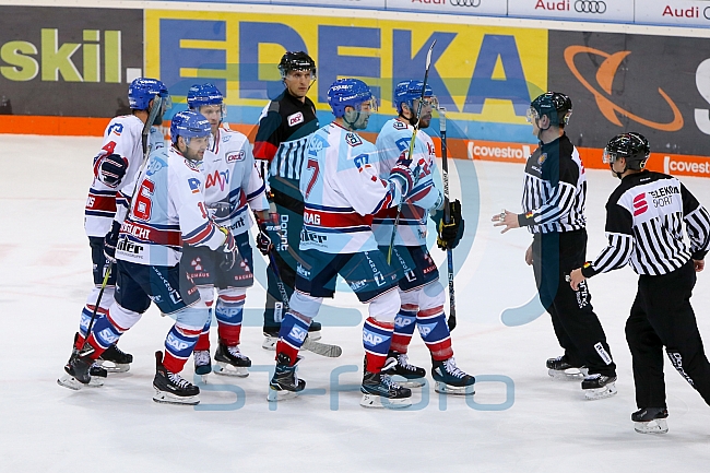 ERC Ingolstadt - Adler Mannheim, Eishockey, DEL, Deutsche Eishockey Liga, Playoffs, Viertelfinale, Spiel 1, 14.03.2018