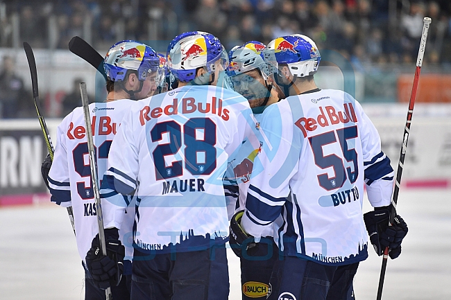 ERC Ingolstadt vs EHC Red Bull Muenchen, Eishockey, DEL, Deutsche Eishockey Liga, Spieltag 40, 07.01.2018