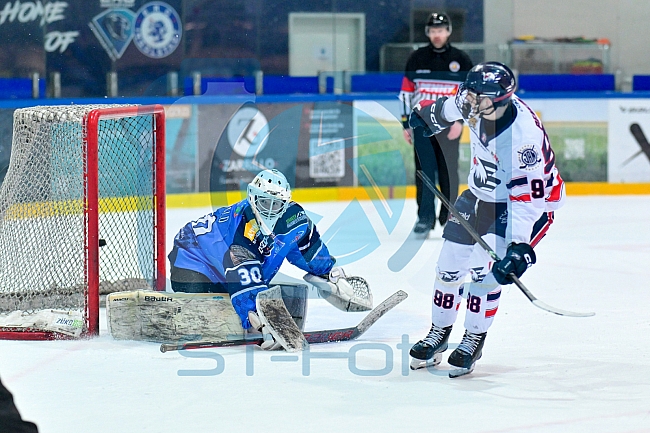Eishockey, U20, DNL, Saison 2024-2025, Playoffs Halbfinale - Spiel 3, ERC Ingolstadt - Jungadler Mannheim, 22.03.2025