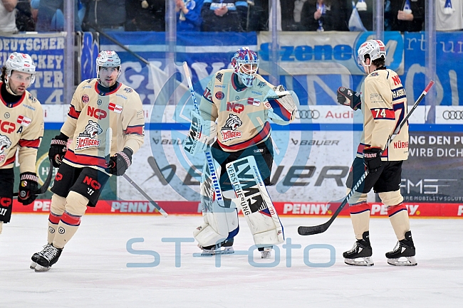 Eishockey, Herren, DEL, Saison 2024-2025, Playoffs Viertelfinale, Spiel 1, ERC Ingolstadt - Nürnberg Ice Tigers, 16.03.2025