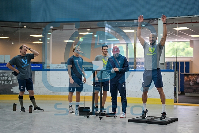 Eishockey, Herren, DEL, Saison 2023-2024, Vorbereitung, ERC Ingolstadt - Leistungstest, 05.08.2023