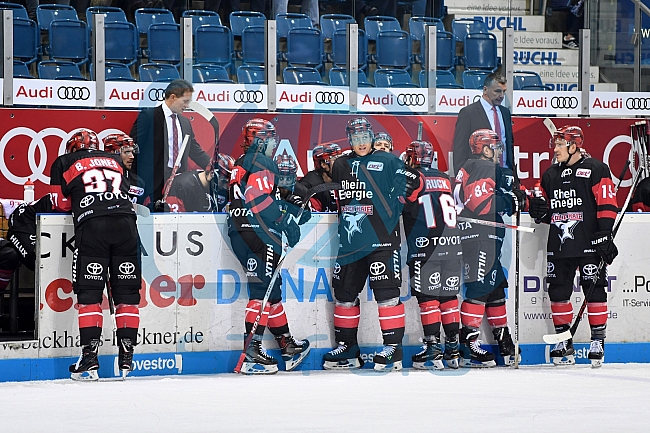 ERC Ingolstadt vs Koelner Haie, Eishockey, DEL, Deutsche Eishockey Liga, Spieltag 11, 08.10.2017