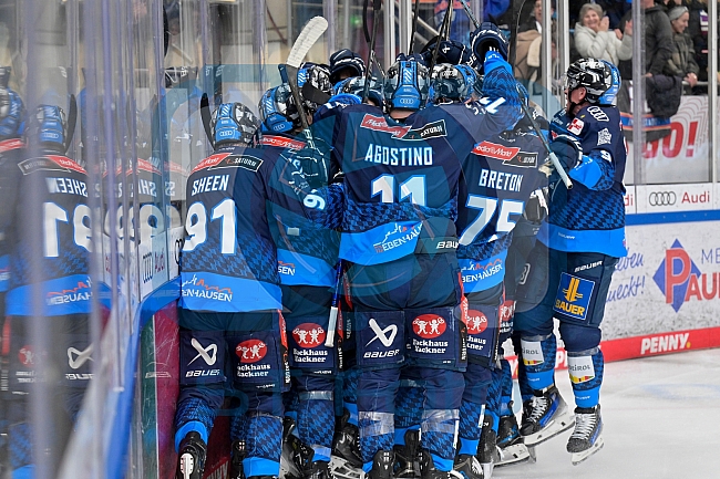 Eishockey, Herren, DEL, Saison 2024-2025, Playoffs Viertelfinale, Spiel 1, ERC Ingolstadt - Nürnberg Ice Tigers, 16.03.2025