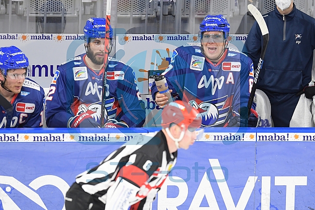Eishockey, Herren, DEL, Saison 2020-2021, Adler Mannheim - ERC Ingolstadt, 15.02.2021