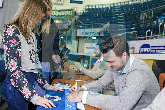 Abschlussfeier der Saison 2017 / 2018 in der Spielstaette des ERC Saturn Arena