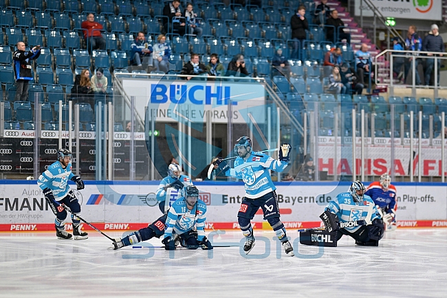 Eishockey, Herren, DEL, Saison 2022-2023, Playoff-Halbfinale - Spiel 3, ERC Ingolstadt - Adler Mannheim, 04.04.2023