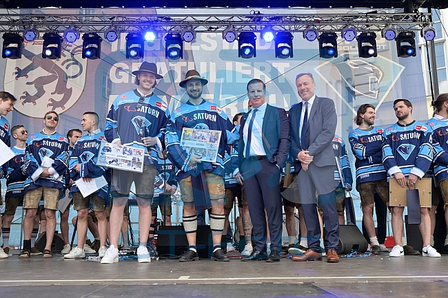Eishockey, Herren, DEL, Saison 2022-2023, ERC Ingolstadt - Saisonabschlussfeier, 29.04.2023
