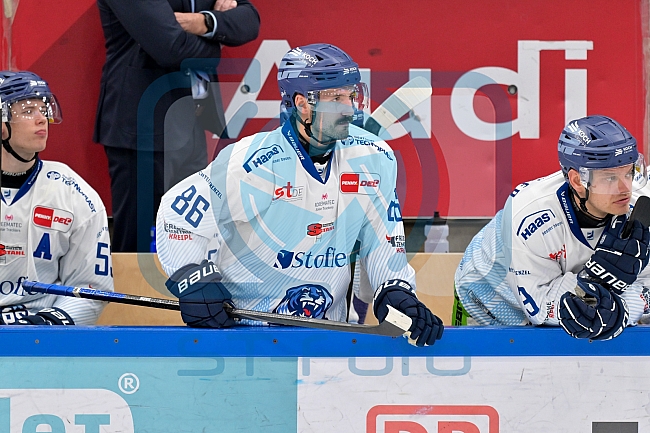 Eishockey, Herren, DEL, Saison 2025-2026, Spiel 7, ERC Ingolstadt - Straubing Tigers, 03.10.2025