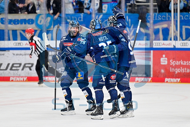 Eishockey, Herren, DEL, Saison 2024-2025, Playoffs Viertelfinale, Spiel 5, ERC Ingolstadt - Nürnberg Ice Tigers, 26.03.2025