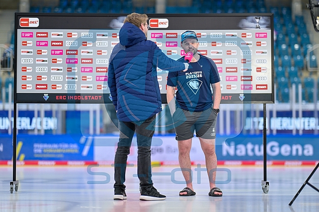 Eishockey, Herren, DEL, Saison 2025-2026, Playoffs, Viertelfinale, Spiel 2, ERC Ingolstadt - EHC Red Bull München, 27.03.2026