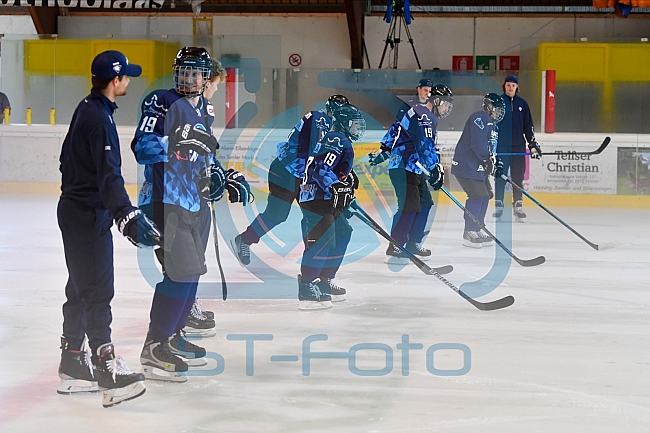 Fantraining mit Co-Trainer Tim Regan (ERC Ingolstadt), Vinschgau Cup, 24.08.2019